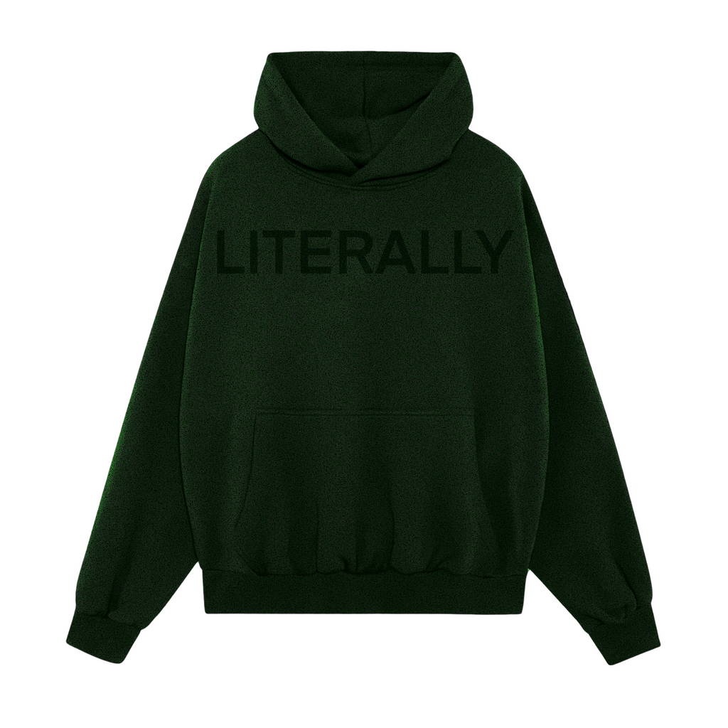 Green Tone-on-Tone Heavyweight Hoodie